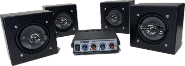 Amplificador para Atividade Binaural - 4 Caixas - Imagem 5